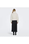 Paulina Corduroy Kadın Krem Polar Ceket (15322805-CD)
