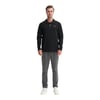 Regular Fit Likralı İnce Polar Dik Yaka Fermuarlı Sweatshirt-53080