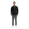 Regular Fit Likralı İnce Polar Dik Yaka Fermuarlı Sweatshirt-53080