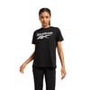 RI BL T-SHIRT Siyah Kadın Kısa Kol T-Shirt