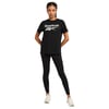 RI BL T-SHIRT Siyah Kadın Kısa Kol T-Shirt