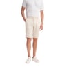 Slim Fit Dar Paça Keten Bermuda Şort