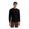 Slim Fit İnce Çizgili Ottoman Pamuk Karışımlı Sweatshirt-52470