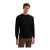 Slim Fit İnce Çizgili Ottoman Pamuk Karışımlı Sweatshirt-52470