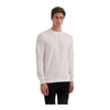 Slim Fit İnce Çizgili Ottoman Pamuk Karışımlı Sweatshirt-52470