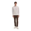 Slim Fit Mevsimlik 3 İplik Pamuk Karışımlı Sweatshirt-56100