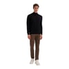 Slim Fit Pamuk Kumaş Basic Yarım Balıkçı Kazak