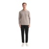 Slim Fit Soft Touch Basic Bisiklet Yaka Kazak-33155