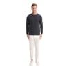 Slim Fit Soft Touch Basic Bisiklet Yaka Kazak-33155