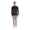 Slim Fit Viskon Dokulu Basic Çizgi Detaylı Polo Yaka Kazak-33020