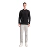 Slim Fit Viskon Kumaş Basic Polo Yaka Kazak