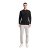 Slim Fit Viskon Kumaş Basic Polo Yaka Kazak