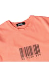 Somon Önü Baskılı Bisiklet Yaka Kısa Kol Erkek Çocuk Penye T-Shirt