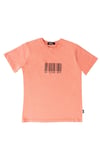 Somon Önü Baskılı Bisiklet Yaka Kısa Kol Erkek Çocuk Penye T-Shirt