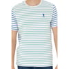 U.S. Polo Assn. Yatay Çizgili Bisiklet Yaka T-Shirt
