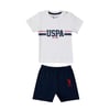 U.S. Polo Assn. Stripe Bebek Tshirt Takım USB1092