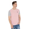 U.S. Polo Assn. Yatay Çizgili Bisiklet Yaka T-Shirt