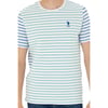U.S. Polo Assn. Yatay Çizgili Bisiklet Yaka T-Shirt