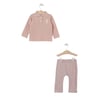 U.S. Polo Assn. U.s. Polo Assn Lisanslı Yakalı Kız Bebek Uzun Kol Sweatshirt Takım