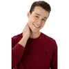 U.S. POLO REGULAR FİT O YAKA SPOR SWEATSHIRT G081GL082.000.1668658 LAMAKA 014 BORDO