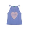 United Colors Of Benetton Kız Çocuk Mavi Atlet BNT-G21220