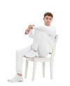 Uno - Stand On Air 52458 WHT Erkek Beyaz Sneakers