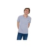 V Yaka Erkek %100 Pamuk T-shirt
