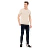 V Yaka Erkek %100 Pamuk T-shirt