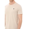 V Yaka Erkek %100 Pamuk T-shirt
