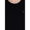 V Yaka Erkek %100 Pamuk T-shirt