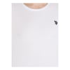 V Yaka Erkek %100 Pamuk T-shirt