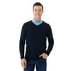 V Yaka Slim Fit Siyah Erkek Kazak GROV-GLBSK23