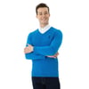 V Yaka Slim Fit Siyah Erkek Kazak GROV-GLBSK23