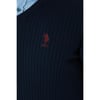 V Yaka Slim Fit Siyah Erkek Kazak GROV-GLBSK23