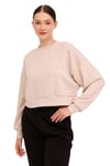 W-BETHANY C NECK SWT 4PR Bej Kadın Sweatshirt