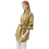 Yakası Kuş Gözü Detaylı Rayon Tunik