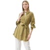 Yakası Kuş Gözü Detaylı Rayon Tunik