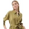 Yakası Kuş Gözü Detaylı Rayon Tunik