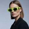 Balenciaga BB0095S 007 Sarı Füme Cat Eye Kadın Güneş Gözlüğü 53-19