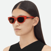 Bottega veneta güneş gözlüğü bv1278sa 004 52-21-145 / unisex güneş gözlüğü