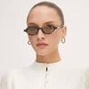 Bottega Veneta Güneş Gözlüğü bv1388s 002 47-19 / unisex güneş gözlüğü