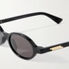 Bottega Veneta Güneş Gözlüğü bv1388s 001 47-19 / unisex güneş gözlüğü