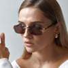 Gucci güneş gözlüğü gg1221s 002 56-16 / unisex güneş gözlüğü