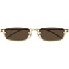 Gucci güneş gözlüğü gg1278s 001 55-19 / unisex güneş gözlüğü