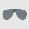 Gucci güneş gözlüğü gg1436s 001 99-1 / unisex güneş gözlüğü