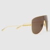 Gucci güneş gözlüğü gg1436s 002 99-1 / unisex güneş gözlüğü