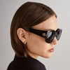 Gucci güneş gözlüğü gg1599sa 001 52-20 / kadın güneş gözlüğü