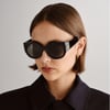 Gucci güneş gözlüğü gg1599sa 001 52-20 / kadın güneş gözlüğü