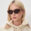 Gucci güneş gözlüğü gg1815s 002 58-15 / unisex güneş gözlüğü