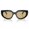 Prada güneş gözlüğü d02 03k-10r 53-20 / unisex güneş gözlüğü
